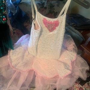Girls dance costume
